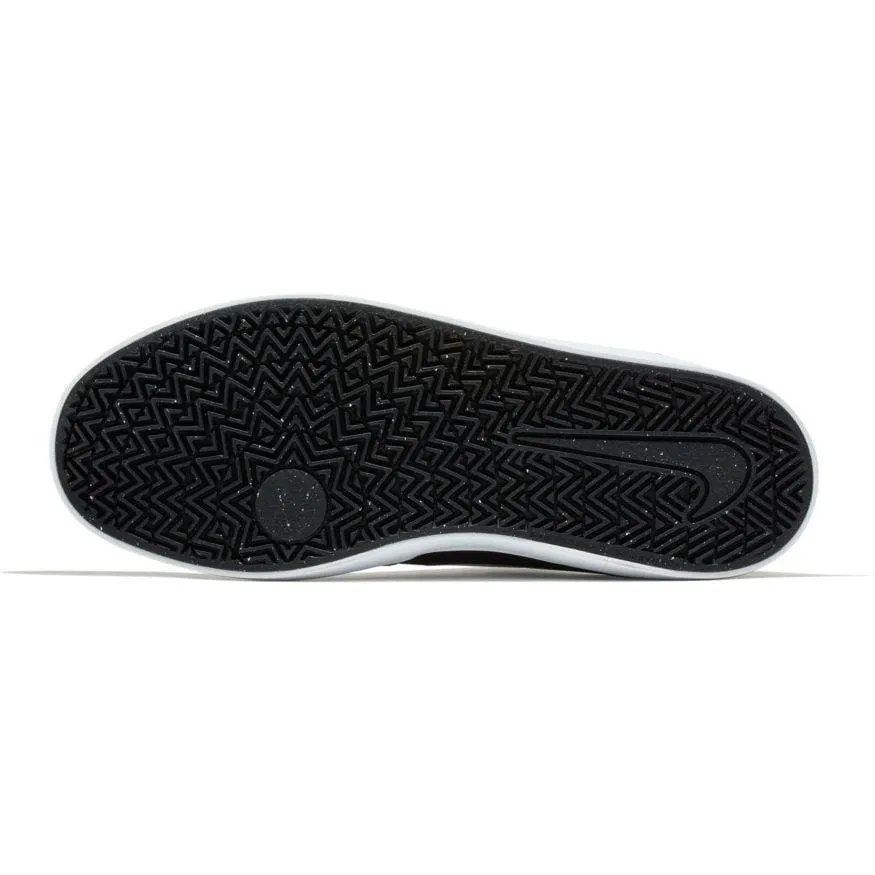 Nike SB Kids Skate Check Canvas (GS) Black White