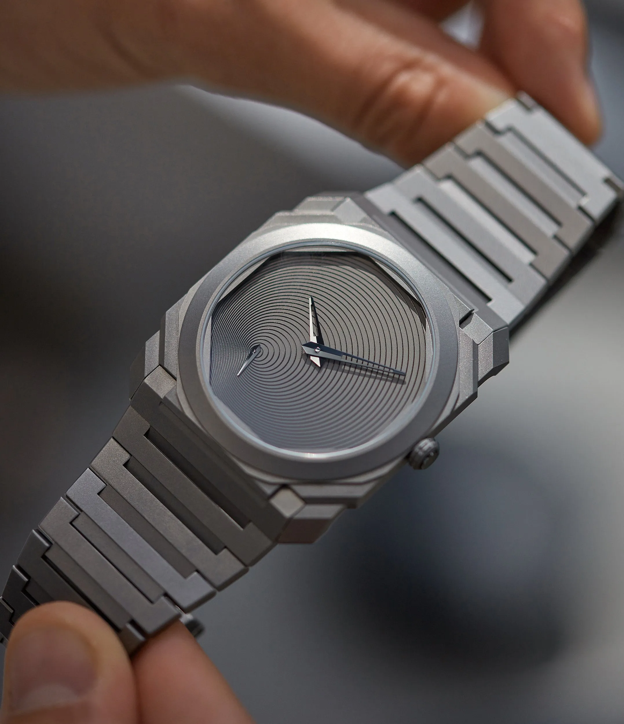 Octo Finissimo Automatic | Tadao Ando Edition | Titanium