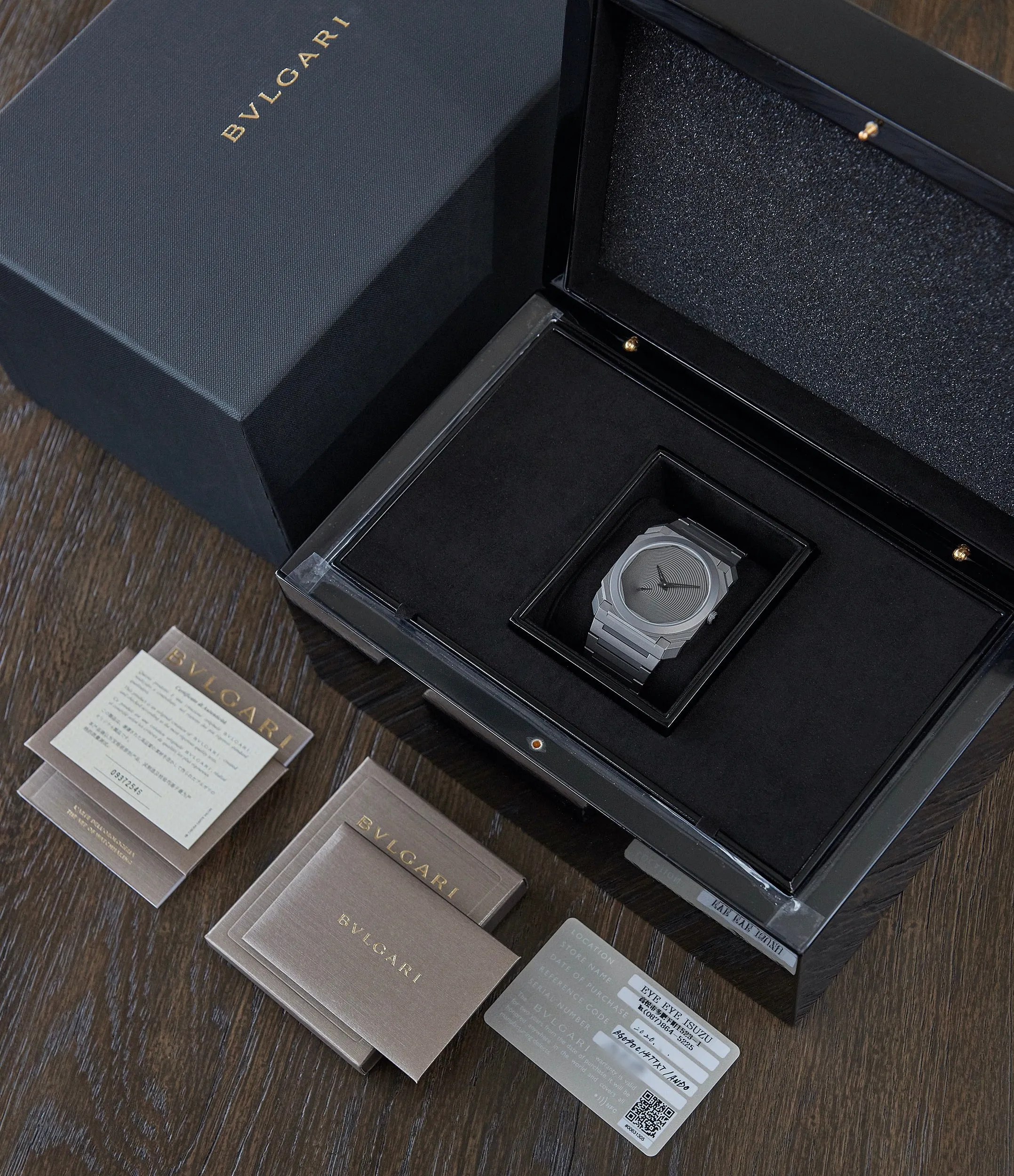 Octo Finissimo Automatic | Tadao Ando Edition | Titanium
