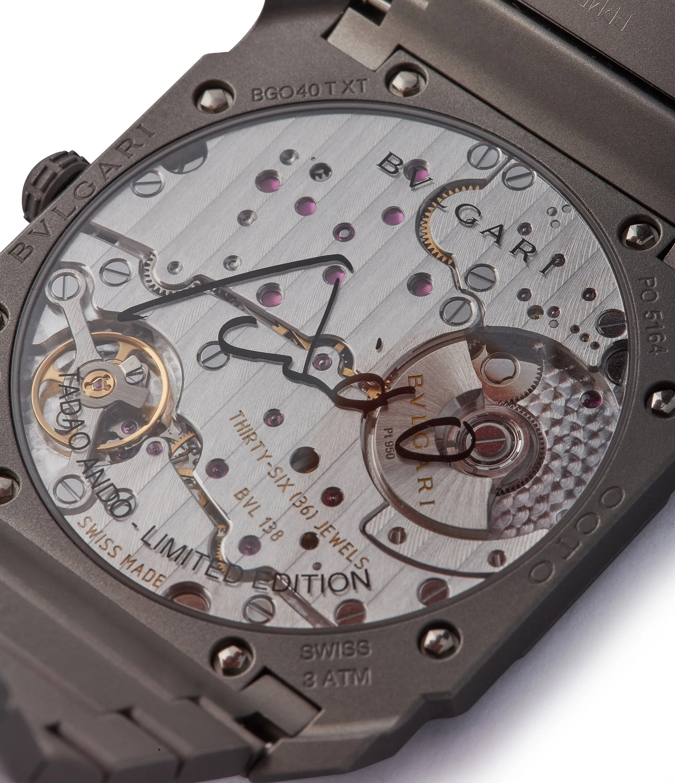Octo Finissimo Automatic | Tadao Ando Edition | Titanium