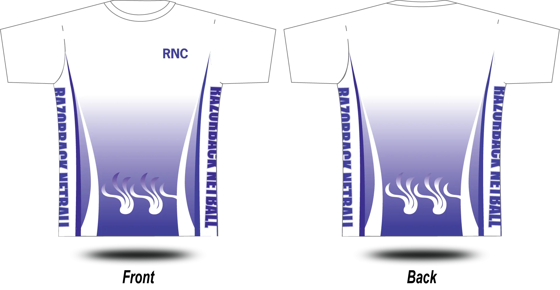 RAZORBACK NETBALL - Supporter Tee